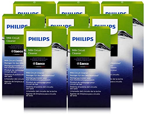 Saeco CA6705/60 Milchkreislauf Reiniger für Kaffeevollautomaten 12g (8er Pack)