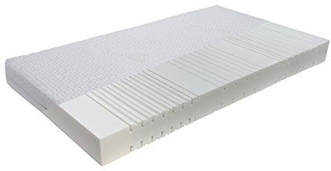 FMP Matratzenmanufaktur orthopädische 7 Zonen Kaltschaummatratze RG 50 Sensitive-Pure Medipurbezug Härte: H2 (bis max. 85kg) Gr. 100x200 cm