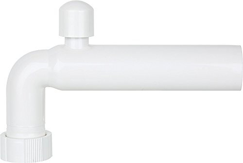 Abgangsbogen PP weiß 1 1-2'' x 40 x 220mm mit Rohrbelüfter