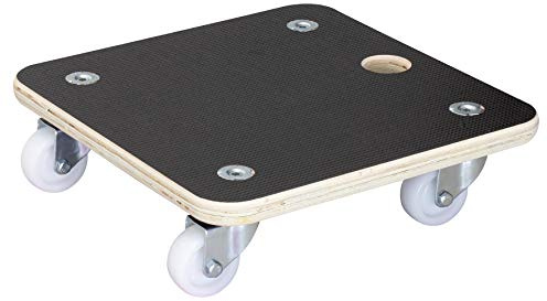 Wagner Carro de Transporte para Plantas Maxigrip 29 x 29 x 8,5 cm I para Exterior + Interior I Madera contrachapada FSC® I Capacidad de Carga 250 kg I Fabricado en Alemania - 20135001