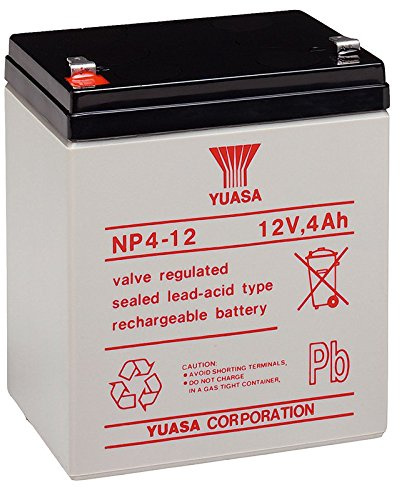 NP4-12 Yuasa Bleiakku NP4-12 mit 12 Volt und 4Ah