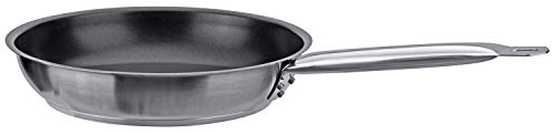PIAZZA Padella - in Acciaio Inox Antiaderente - Collezione Chef - Diametro 20Cm