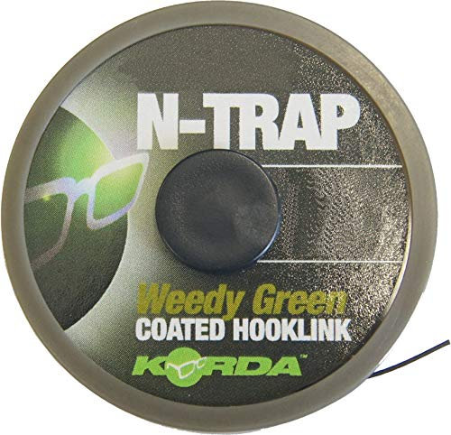 Korda N-Trap Soft 20m Vorfachschnur, Tragkraft:30lbs/13.6kg, Farbe:Weed