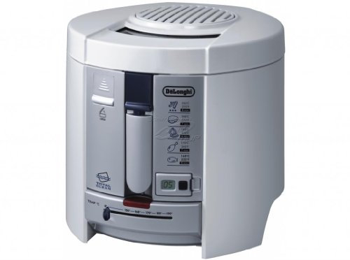 De'Longhi F26237.W Deep Fryer with Total Clean System - White