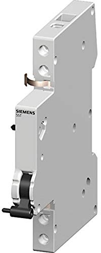 Siemens 5ST3010 Auxiliary Switch 1NO+1NC for MCB 5SL, 5SY, 5SP, ON-Off-SW. 5TL1, RCBO 5SU1, RCD 5SV, White