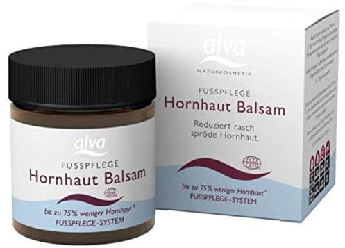 alva® Naturkosmetik - Hornhautbalsam 30ml - Fußpflege bis zu 75% weniger Hornhaut