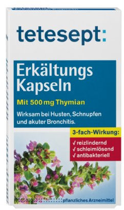 Tetesept Erkältungs-Kapseln, 40er