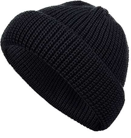 modAS keps 100 % ny yllemössa (svart)