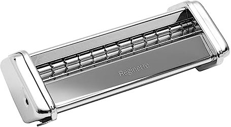 Marcato Pasta Machine Attachment, for Reginette, 12 mm Cut, Chrome-Plated Steel, Compatible with Atlas 150 and Atlasmotor, Made In italy, Kitchen Pasta Cutter Accessory. Format: Reginette