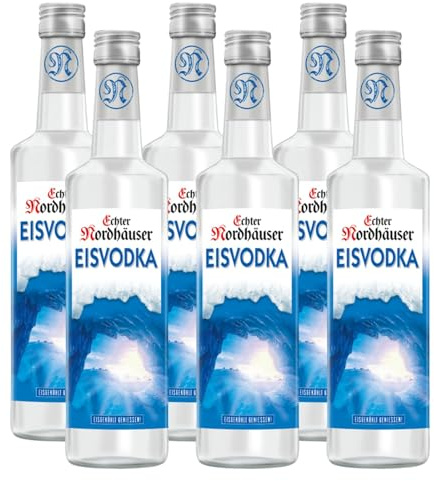 Echter Nordhäuser Eisvodka (6 x 0.7l) – Eiskalter Vodka Genuss
