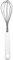 FACKELMANN INOX Schneebesen Edelstahl, Mehrfarbig, 29cm