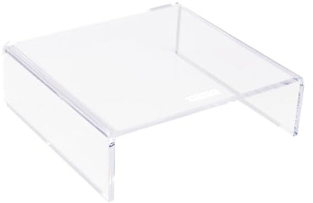 Desq Acryl Monitorständer Höhe 7 cm Dutch Design, 1539, transparent