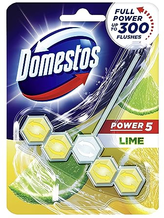 Domestos Power 5 Lime Toilet Rim Blocks 55 g