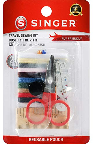 SINGER 00267 Sewing Kit in Reusable Pouch,