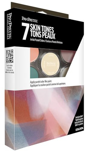 PanPastel Ultra Soft Artist Pastel Set 9Ml 7/Pkg-Skin Tone