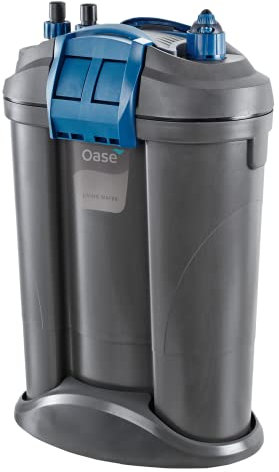 OASE FiltoSmart Thermo 300 Aquarium Filter, External Aquarium Filter for Freshwater and Marine Aquariums up to 300 L, including Heater HeatUp 300 W