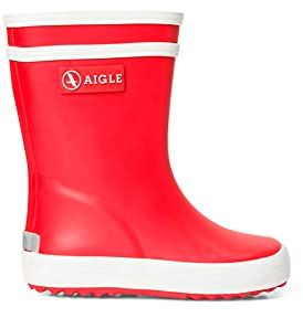 Aigle Baby Flac, Stivali, Unisex - Bambini e ragazzi, Rosso (Rouge New), 19 EU