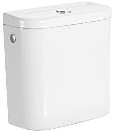 Roca,Access,Cisterna de doble descarga 6/3L con alimentación lateral para inodoro,Blanco,380mm x 170mm x 365mm,A341230000