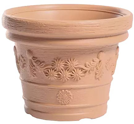Pot de Fleurs Decora 15L, Terre Cuite, 35 cm