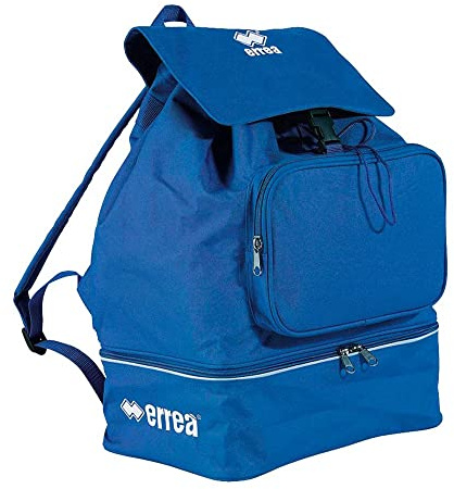 Errea - Mercury Zaino sportivo per bambini, universale, con scomparto per scarpe, (Blau), taglia unica