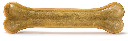 ARQUIVET - Osso pressato in pelle bovina 100%, 8 cm, confezione da 50 unità, per cani, rinforza i denti, senza aromi, coloranti o conservanti