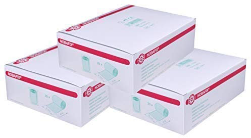 Nobafix, elastische Fixierbinde, 60 Stück einzeln in Folie von Noba Gr.4 cm x 4 m