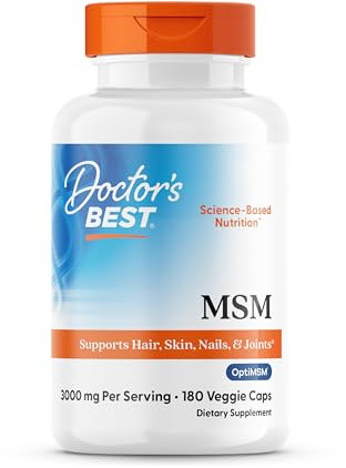 MSM with OptiMSM Vegan, 1000mg - 180 vcaps