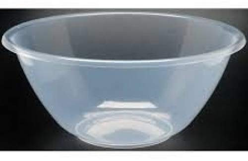 6 x 15cm Plastic Mixing Bowls Microwave Safe Salad Fruit Bowls