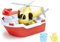 Green Toys 8601155, Rettungsboot und Hubschrauber, 4-teilig, Badewannenspielzeug, nachhaltiges Badespielzeug für Kinder ab 24 Monaten