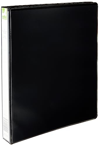 Q-Connect Presentation 25mm 4D Ring Binder A4 Black KF01328