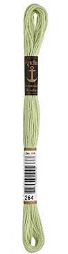 ANCHOR Broderi gängor sticktwist, löplängd: 8 m 264