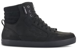 Alpinestars J-6 Waterproof Shoes, CE-Certified Casual Riding Footwear, 12, Black