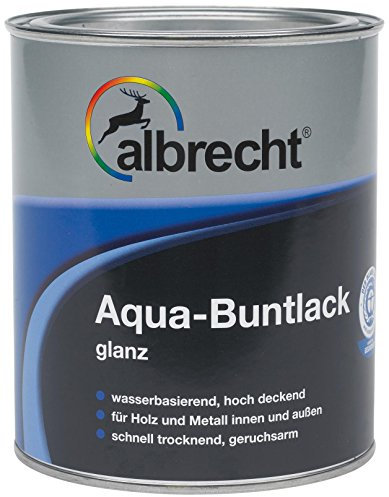 Albrecht Aqua-Buntlack glanz RAL 8003 750 ml, braun, 3400505900800300750