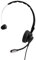 Jabra Biz 2400 II QD On-Ear Mono Headset mit Schnelltrennkupplung - Leichtgewichtiger Noise Cancelling Kabel-Kopfhörer mit HD Voice und weichem Kopfpolster für Tischtelefone 2486-820-209 schwarz Quick Disconnect