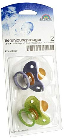 SAUGER Kirsche Latex Gr.2 6-18 Mon.flied./grün 2 St