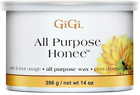 GiGi All Purpose Honee Hair Removal Soft Wax for All Skin and Hair Types, 14 oz