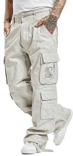 Brandit Pure Vintage Pants, color: old white, size: L