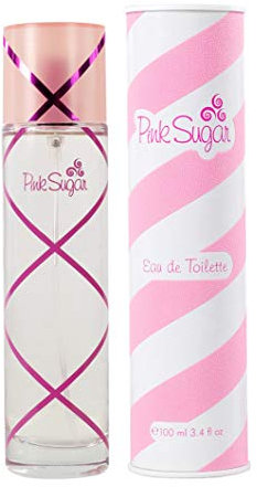 Aquolina Pink Sugar EDT 100 ml Vapo, 1er Pack (1 x 100 ml) Bergamotte, Himbeere, Feigenblatt, Orange