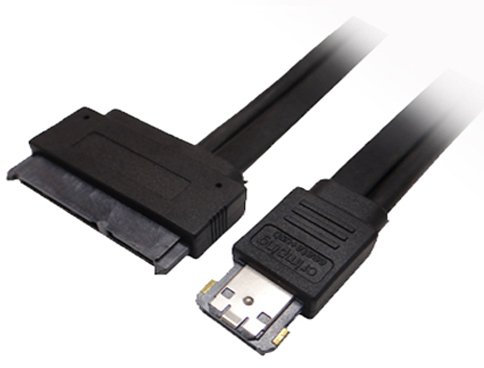 akust Power eSATA a SATA 22 pines adaptador cable 20 cm