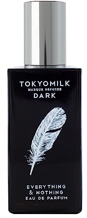 TOKYOMILK Dark Everything & Nothing Eau de Parfum, 1.6 fl. oz, 47.3 ml, Pressed Petals, Tea Leaves, and Sweet Orange, Long-Lasting Luxury Perfume for Men & Women, Unique Signature Scent