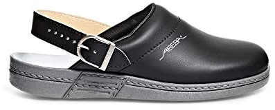 Abeba 7031-41 Berufsclog Arbeitsschuhe - The Original - Farbe: Schwarz - Größe 41