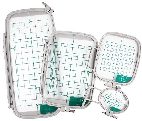 4er Stickrahmen-Set für BROTHER Stickmaschine - Stickrahmen 4 Stück für 700E - 750E