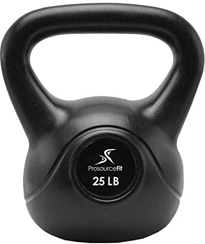 ProsourceFit Vinyl Plastic Kettlebell, 25 lb