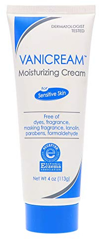 Vanicream Moisturizing Skin Care Cream Tube, 4 Oz