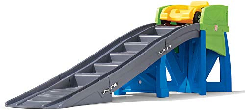 Step2 Extreme Coaster Kids Ride On Toy, Push Car, Indoor/Outdoor Roller Coaster & Playset, Made of Durable Plastic, Max Weight 80 lbs., For Toddlers 3+ Years Old