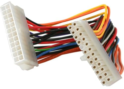 StarTech.com (8 inch) Cable de extensión de alimentación para placa base ATX 2.01 de 24 pines