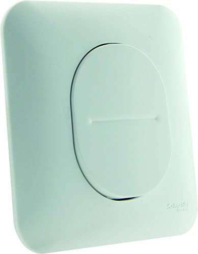 Schneider Electric S260206 Poussoir simple 10 ampères Ovalis complet 230 V