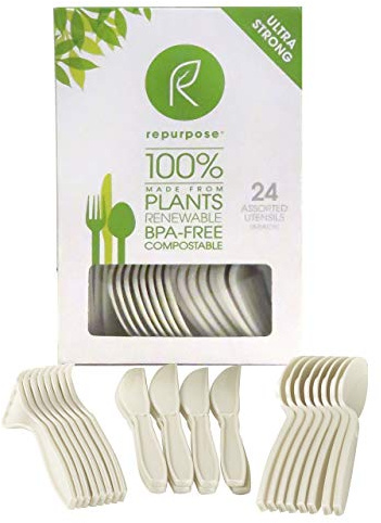 Repurpose Compostable Assorted Utensils - 24pk