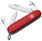 Victorinox Schweizer Taschenmesser, Recruit, Multitool, Swiss Army Knife mit 10 Funktionen, Klinge, Dosenöffner, Schraubendreher 3 mm