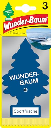 Arbre Magique Kit de 3 parfums désodorisants au pin Sport Senteur Longue durée pour la Voiture, la Maison, Le Bureau, etc.